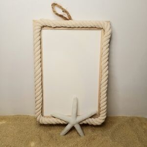 Dry Erase Board Beachy Home Decor Wall Decor Beach Cottage Dorm Room Office